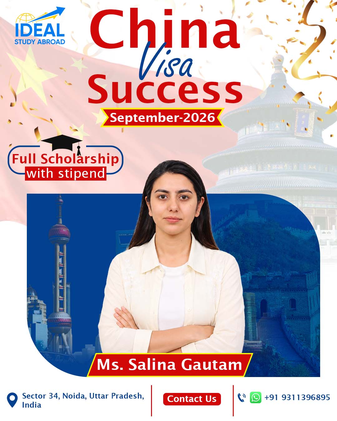 China visa granted